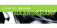 Kundenlogo HAAR-SCHARF Friseur Babett Hebbelmann