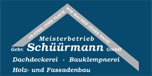 Kundenlogo von Gebr. Schüürmann GmbH Dachdeckerei,  Bauklempnerei,  Holz- u. Fassadenbau
