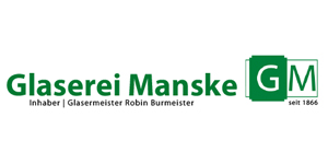 Kundenlogo von Glaserei Manske - Inh. Robin Burmeister Kundenlogo von Glaserei Manske - Inh. Robin Burmeister