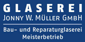 Kundenlogo von Glaserei Jonny W. Müller GmbH Kundenlogo von Glaserei Jonny W. Müller GmbH