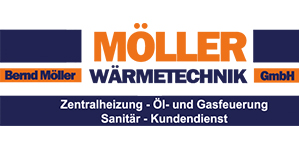 Kundenlogo von Möller - Wärmetechnik GmbH Heizung- und Sanitärkundendienst