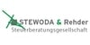 Kundenlogo von STEWODA & Rehder Steuerberatungsgesellschaft mbH