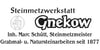 Kundenlogo von Steinmetzwerkstatt Gnekow Inh. Marc Schütt Grabmale - Naturstein