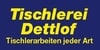 Kundenlogo von Tischlerei Dettlof Bau- und Möbeltischlerei