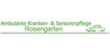 Kundenlogo von Ambulante Kranken- & Seniorenpflege Rosengarten