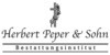 Kundenlogo von Herbert Peper & Sohn GmbH Bestattungsinstitut