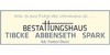 Logo von Bestattungshaus Tibcke & Spark, Inh. Norbert Dreist