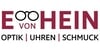 Kundenlogo von E. von Hein Optik-Uhren-Schmuck Inh. Matthias von Hein e. K
