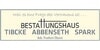 Kundenlogo von Bestattungshaus Tibcke & Spark, Inh. Norbert Dreist
