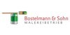 Kundenlogo von Bostelmann und Sohn Malereibetrieb