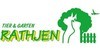 Kundenlogo von Tier und Garten Rathjen GmbH - Rathjen Claus-Michael u. Ulrike