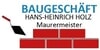 Logo von Holz Hans-Heinrich Baugeschäft