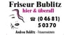Kundenlogo von Bublitz Andrea Friseurmeisterin
