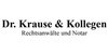 Logo von Krause Dr. jur. & Kollegen Rechtsanwalts- und Notariatskanzlei