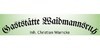 Kundenlogo von Warncke Christian Gaststätte - Waidmannsruh