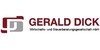 Logo von Gerald Dick Wirtschafts- & Steuerberatungsgesellschaft mbH