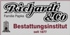 Kundenlogo von Bestattungen Richardt & Co.