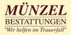 Kundenlogo von Bestattungen Münzel GmbH