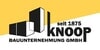 Kundenlogo von Knoop Bauunternehmung GmbH