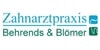 Kundenlogo von Zahnarztpraxis Behends & Blömer