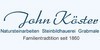 Kundenlogo von Köster John Grabdenkmäler Marmorarbeiten