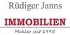 Kundenlogo von Janns Rüdiger Immobilienmakler