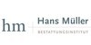 Logo von Bestattungsinstitut Hans Müller