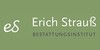 Kundenlogo von Erich Strauß GmbH Bestattungen