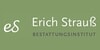Kundenlogo von Erich Strauß GmbH Bestattungen