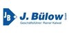 Logo von J. Bülow GmbH Heizung, Sanitär, Fliesen, Solar, Wärmepumpen, Lüftung