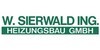 Kundenlogo von W. Sierwald Ing. Heizungsbau GmbH