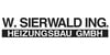 Kundenlogo von W. Sierwald Ing. Heizungsbau GmbH