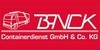 Kundenlogo von Banck Containerdienst GmbH & Co. KG