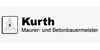 Kundenlogo von Maurer- u. Betonbauermeister Steffen Kurth