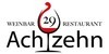 Kundenlogo von Achtzehn 29 Restaurant und Weinbar