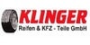 Kundenlogo von Klinger Reifen & Kfz-Teile GmbH