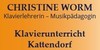 Kundenlogo von Worm Christine Klavierlehrerin
