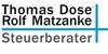 Logo von Dose Thomas u. Matzanke Rolf Steuerberater