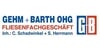 Kundenlogo von Gehm & Barth OHG Fliesenfachgeschäft