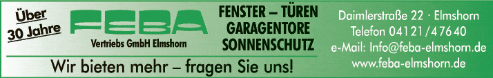 Anzeige FEBA Vertriebs GmbH Fenster