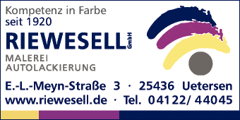 Anzeige Riewesell GmbH Malerei