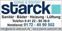 Kundenlogo Hans Starck GmbH Sanitär- und Heizungsbau