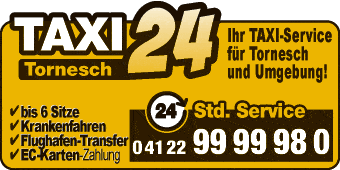 Anzeige Taxi 24 Tornesch
