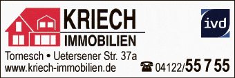 Anzeige Kriech Immobilien Holger Kriech