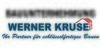 Kundenlogo von Kruse Werner Bauunternehmung OHG Bauunternehmung