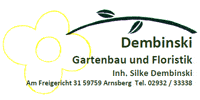 Kundenlogo Dembinski Gartenbau und Floristik
