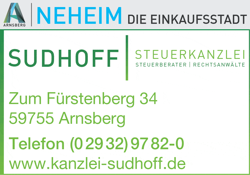 Kundenbild groß 1 Sudhoff Steuerkanzlei · Steuerberater · Rechtsanwälte