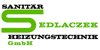 Kundenlogo von Sedlaczek GmbH Sanitär + Heizungstechnik