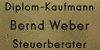 Kundenlogo von Weber Bernd Steuerberater