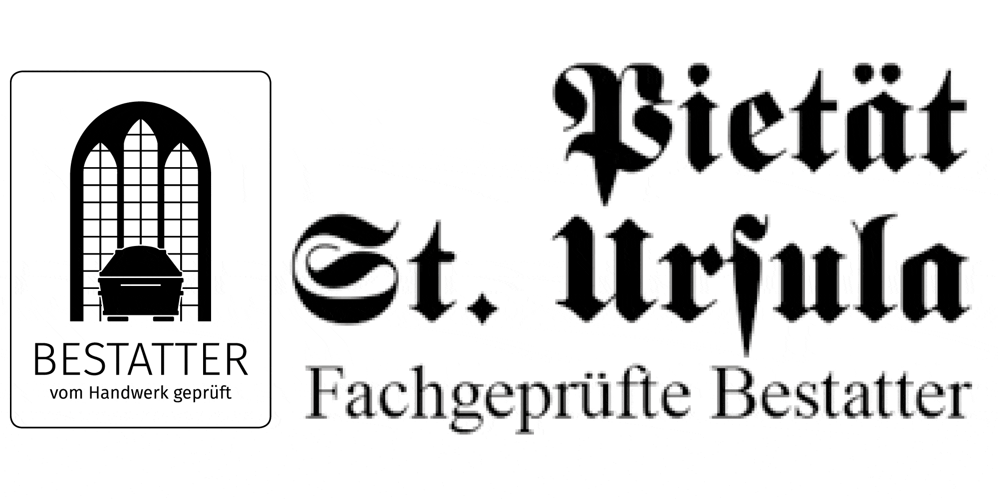 Kundenlogo von Bestattungsinstitut Pietät St. Ursula,  Josef Kunz u. Tochter Überführung Särge
